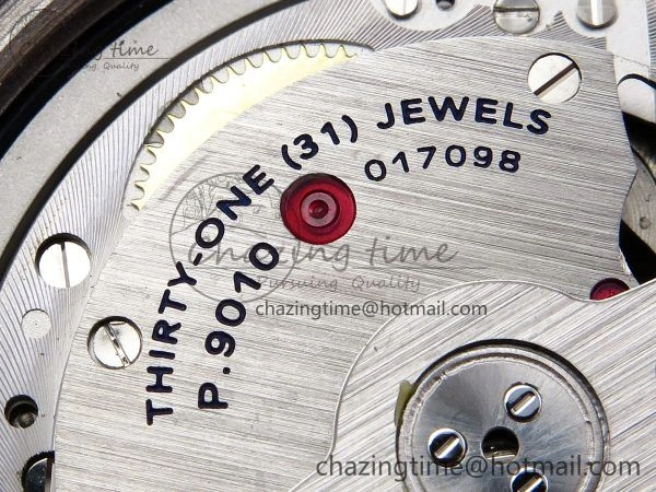 PAM1117 Titanium TTF 1:1 Best Edition Blue Dial on Blue Kevlar Composite Strap P9010