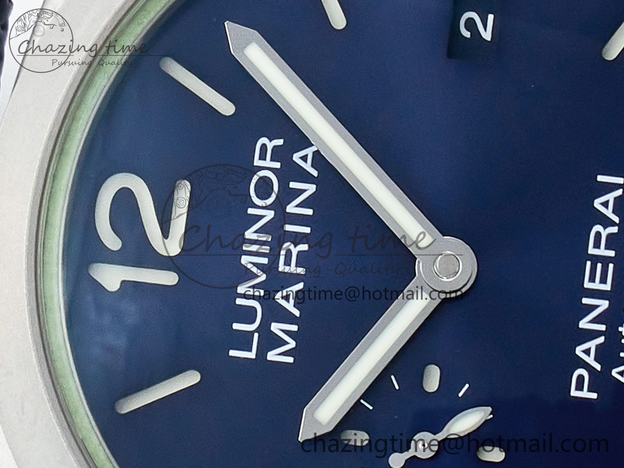PAM1117 W TTF 1:1 Best Edition on Blue Nylon Strap P9010