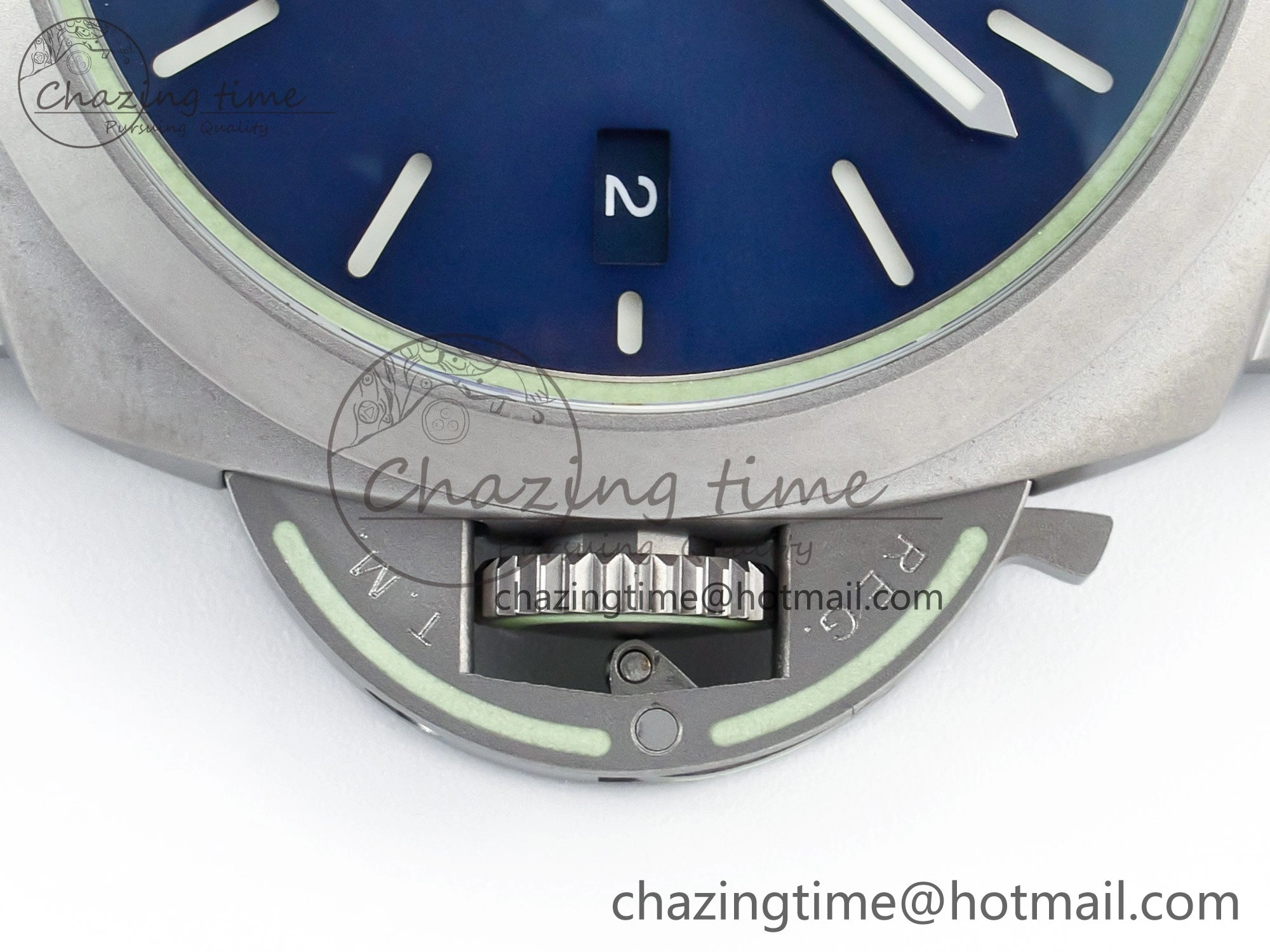 PAM1117 W TTF 1:1 Best Edition on Blue Nylon Strap P9010