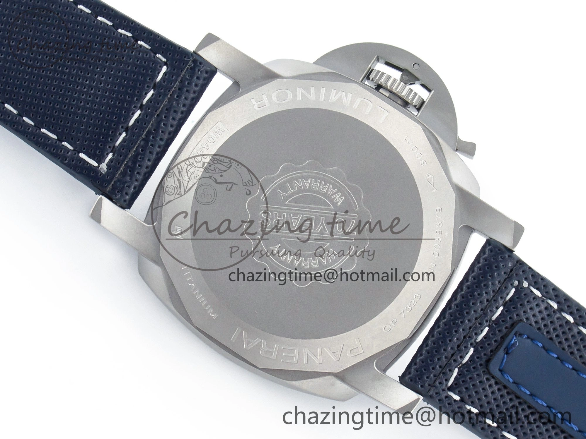 PAM1117 W TTF 1:1 Best Edition on Blue Nylon Strap P9010