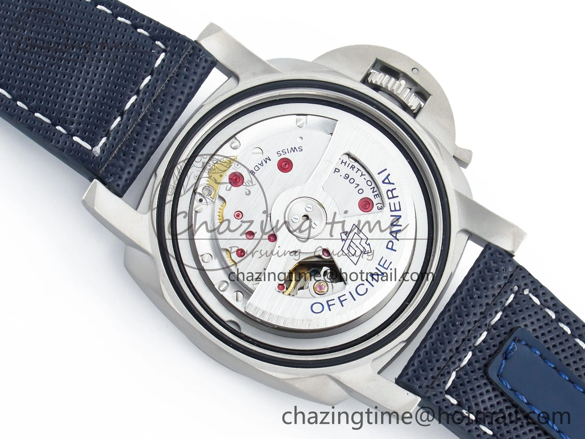 PAM1117 W TTF 1:1 Best Edition on Blue Nylon Strap P9010