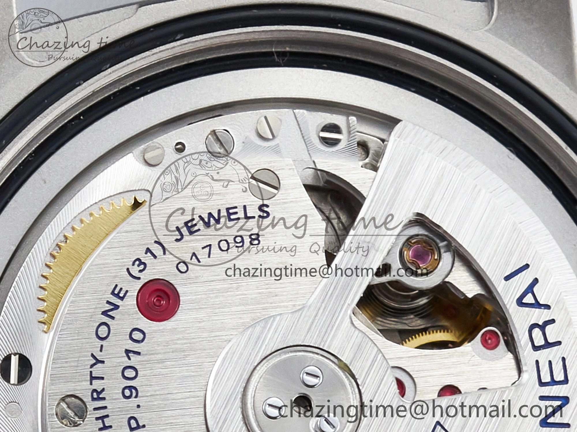 PAM1117 W TTF 1:1 Best Edition on Blue Nylon Strap P9010