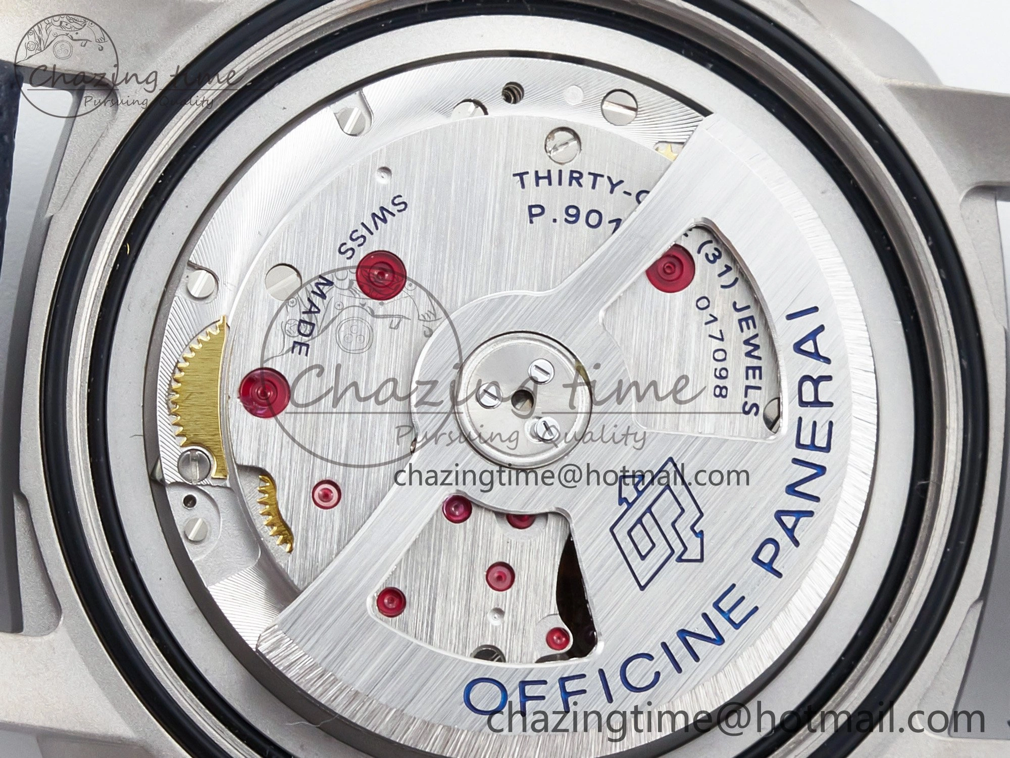 PAM1117 W TTF 1:1 Best Edition on Blue Nylon Strap P9010