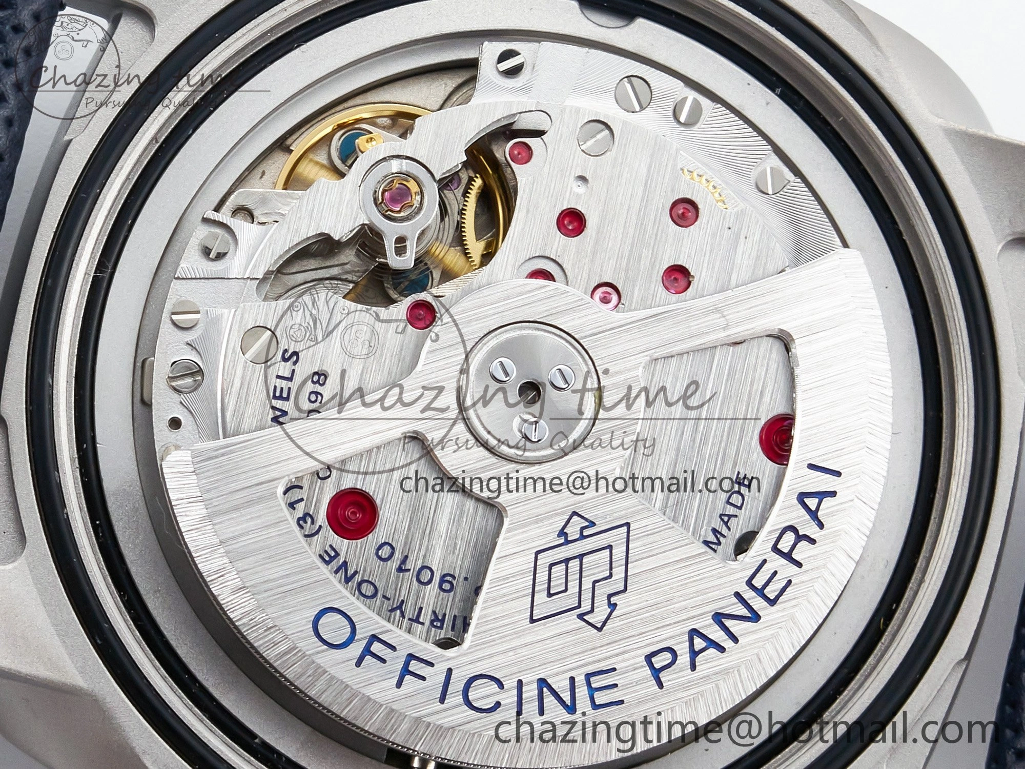 PAM1117 W TTF 1:1 Best Edition on Blue Nylon Strap P9010