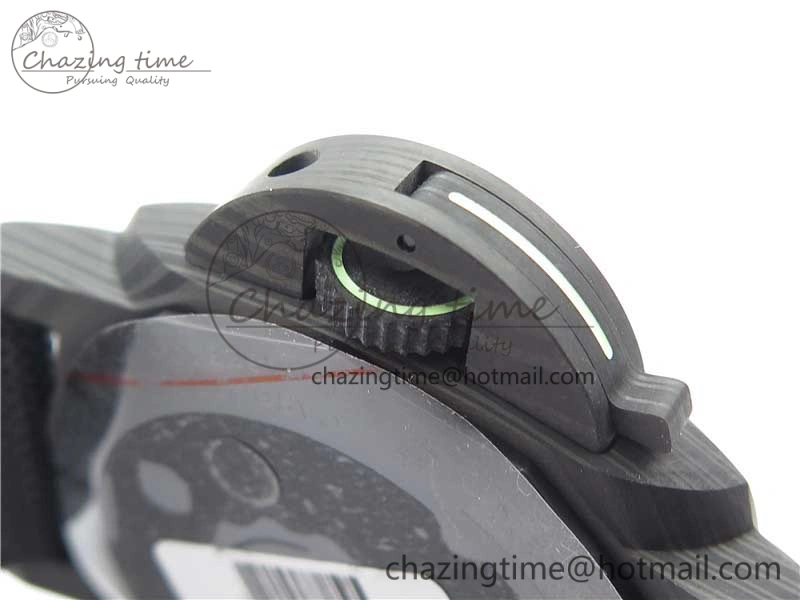 PAM1118 Luminor Marina “Luminous Trilogy” VSF 1:1 Best Edition on Black Sportech Strap P.9010 Clone