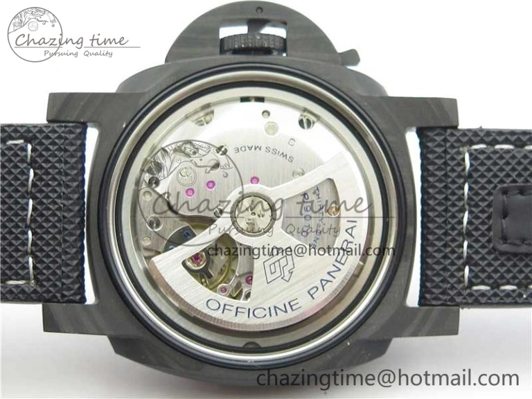 PAM1118 Luminor Marina “Luminous Trilogy” VSF 1:1 Best Edition on Black Sportech Strap P.9010 Clone