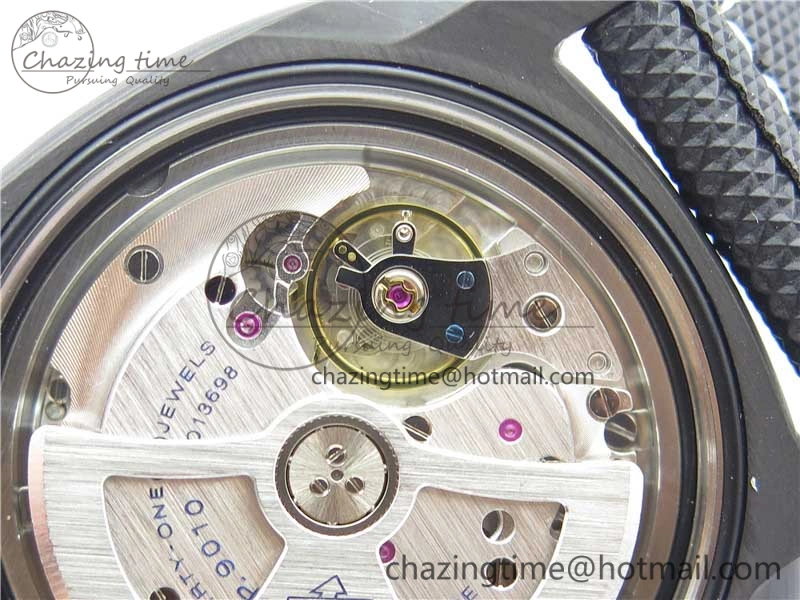 PAM1118 Luminor Marina “Luminous Trilogy” VSF 1:1 Best Edition on Black Sportech Strap P.9010 Clone