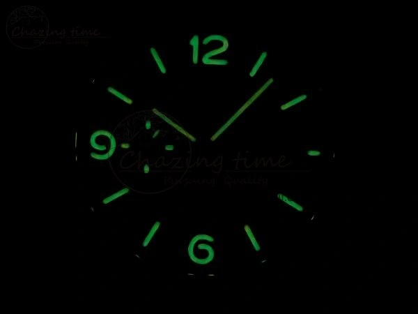 PAM1157 W TTF 1:1 Best Edition on Blue Leather Strap P9010