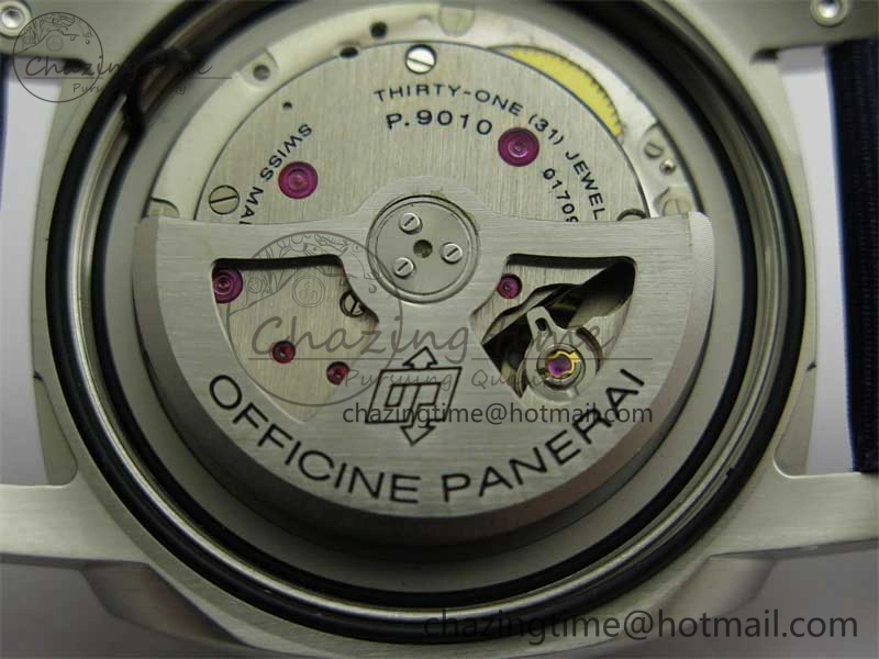 PAM1157 W TTF 1:1 Best Edition on Blue Nylon Strap P9010