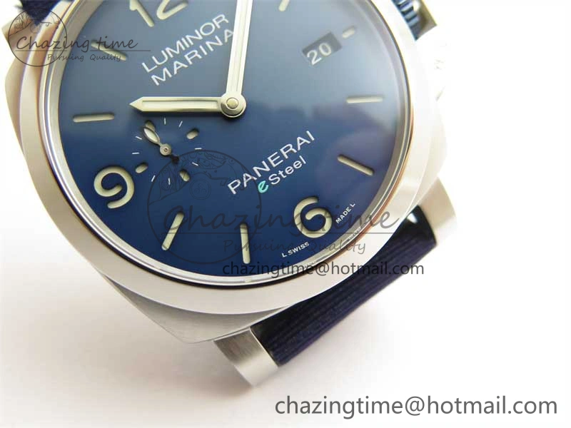 PAM1157 W TTF 1:1 Best Edition on Blue Nylon Strap P9010