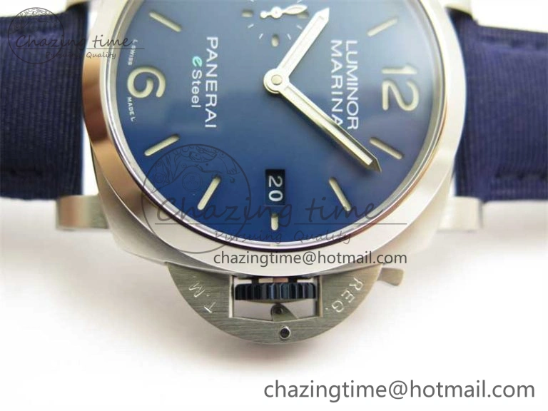 PAM1157 W TTF 1:1 Best Edition on Blue Nylon Strap P9010