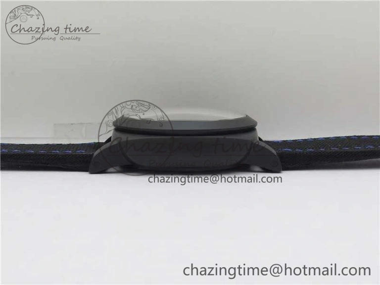 PAM1176 GMT Bucherer VSF 1:1 Best Edition Black Dial on Textile Strap P.9011 Super Clone