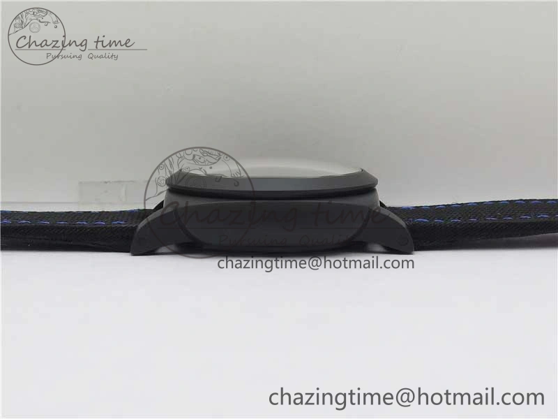PAM1176 GMT Bucherer VSF 1:1 Best Edition Black Dial on Textile Strap P.9011 Super Clone