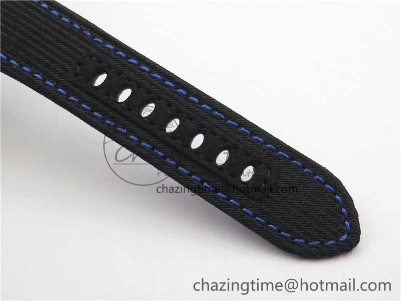 PAM1176 GMT Bucherer VSF 1:1 Best Edition Black Dial on Textile Strap P.9011 Super Clone
