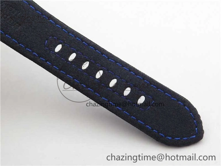 PAM1176 GMT Bucherer VSF 1:1 Best Edition Black Dial on Textile Strap P.9011 Super Clone