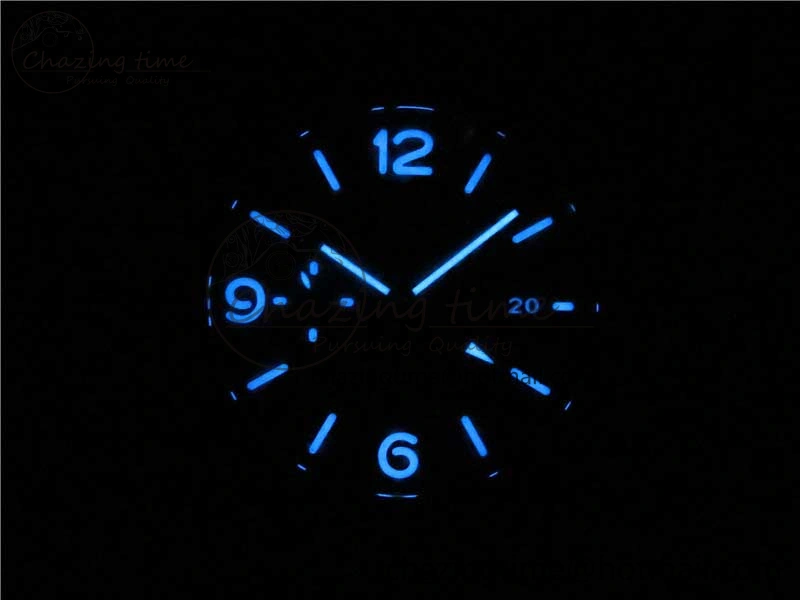 PAM1176 GMT Bucherer VSF 1:1 Best Edition Black Dial on Textile Strap P.9011 Super Clone