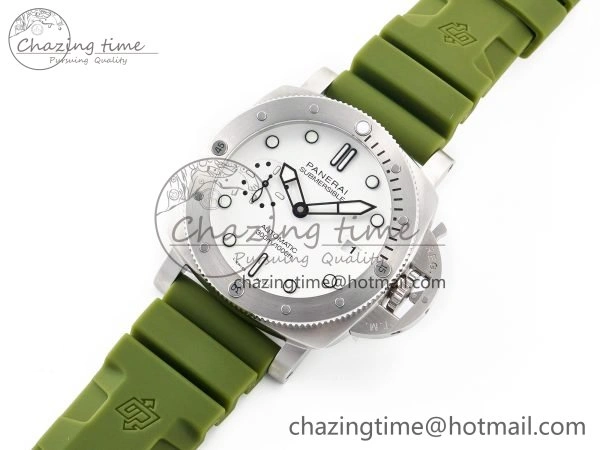 PAM1226 V SS TTF 1:1 Best Edition on Green Rubber Strap P900
