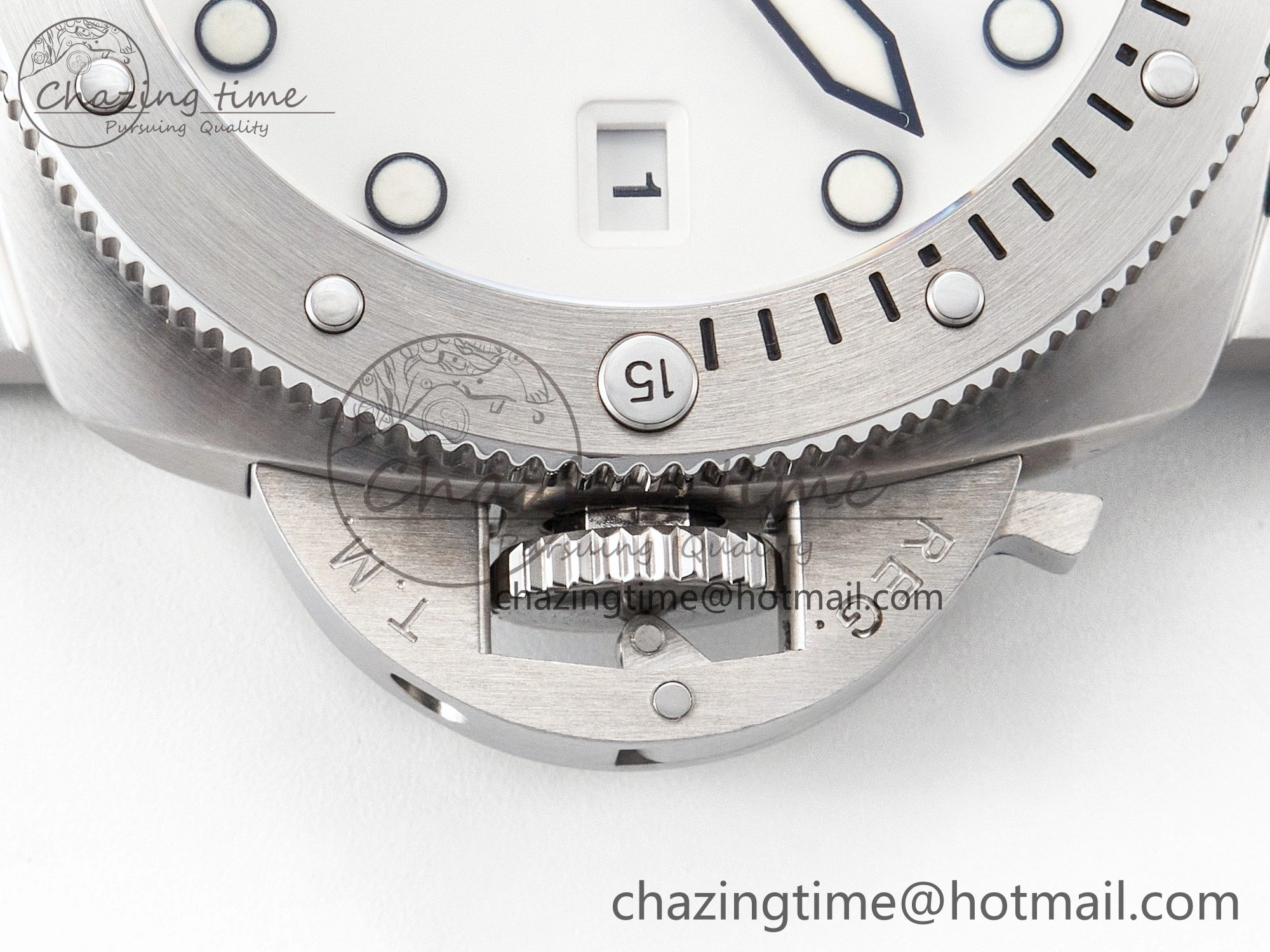 PAM1226 V SS TTF 1:1 Best Edition on Green Rubber Strap P900