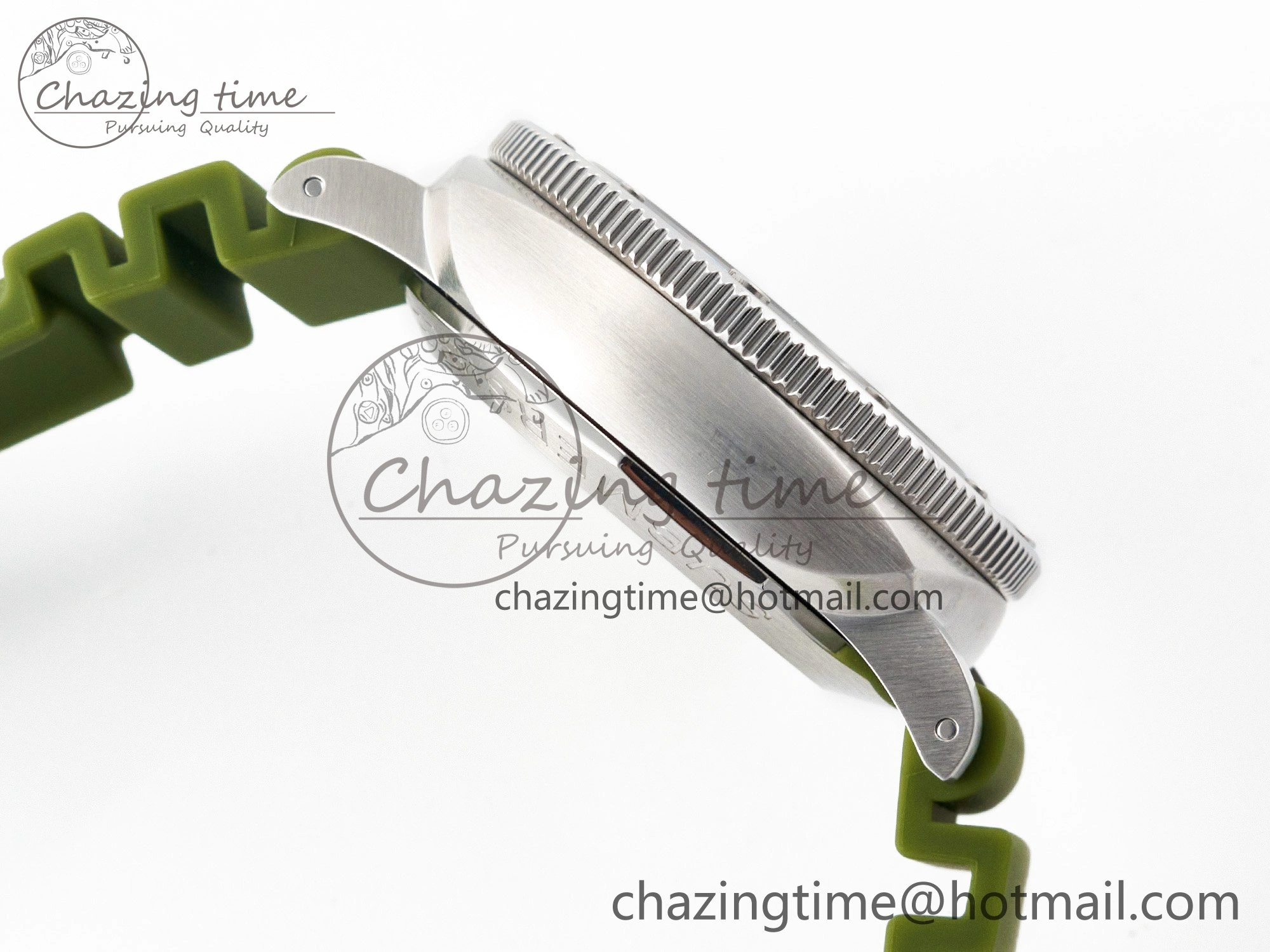 PAM1226 V SS TTF 1:1 Best Edition on Green Rubber Strap P900