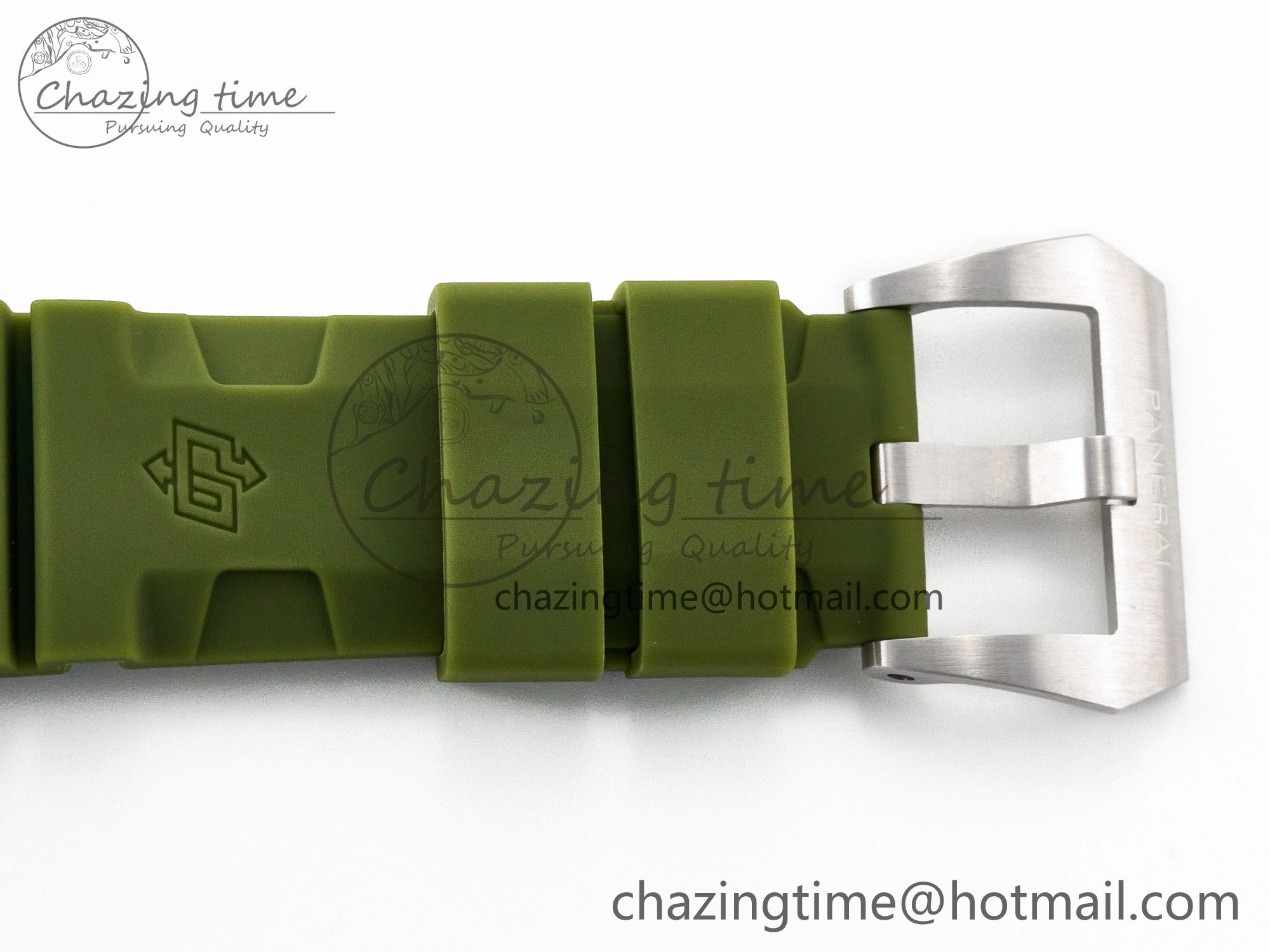 PAM1226 V SS TTF 1:1 Best Edition on Green Rubber Strap P900