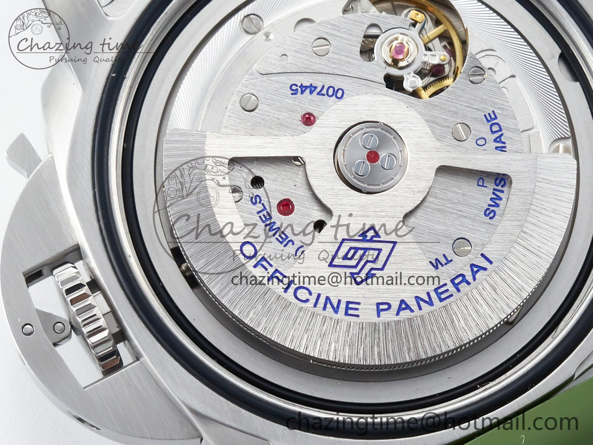 PAM1226 V SS TTF 1:1 Best Edition on Green Rubber Strap P900
