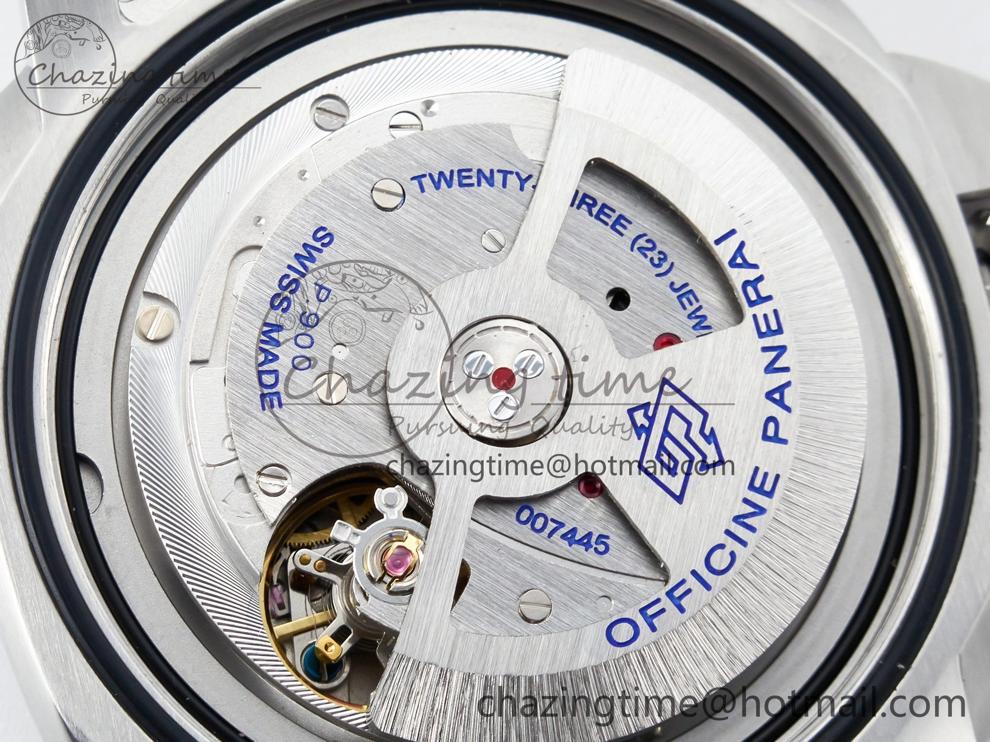 PAM1226 V SS TTF 1:1 Best Edition on Green Rubber Strap P900