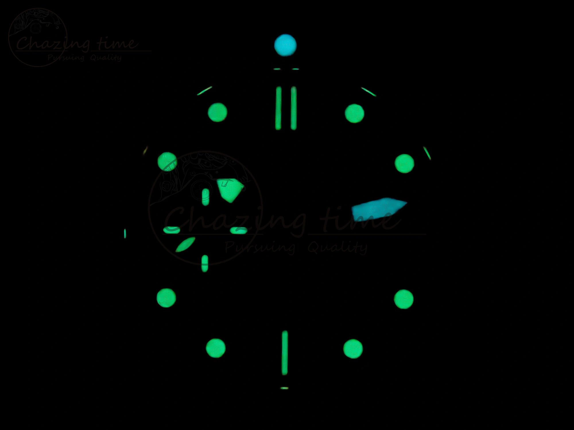 PAM1229 V SS TTF 1:1 Best Edition on Black Rubber Strap P900