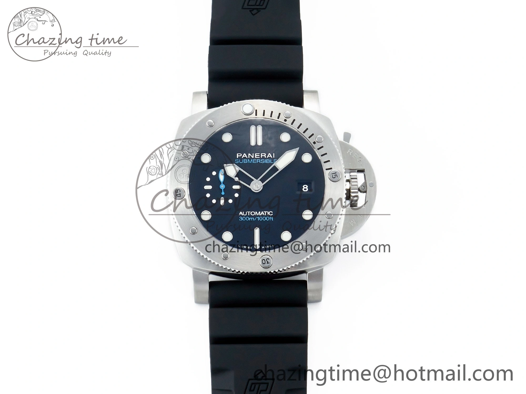 PAM1229 V SS TTF 1:1 Best Edition on Black Rubber Strap P900