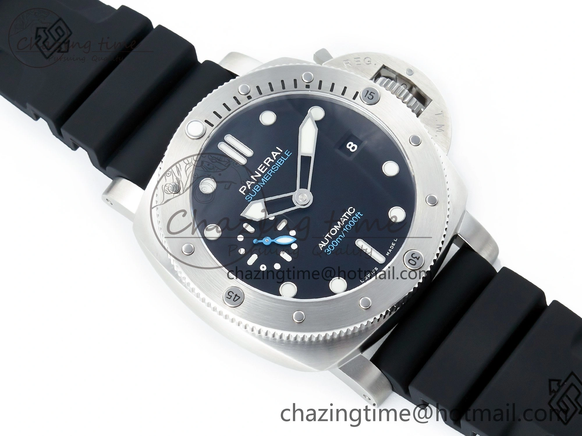 PAM1229 V SS TTF 1:1 Best Edition on Black Rubber Strap P900