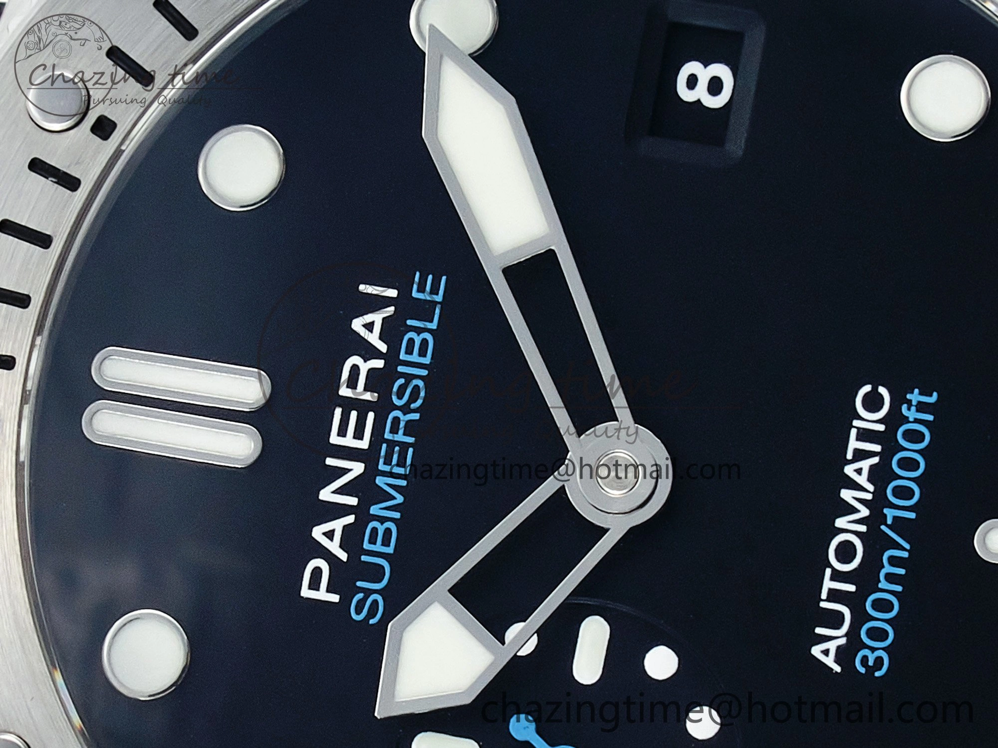 PAM1229 V SS TTF 1:1 Best Edition on Black Rubber Strap P900