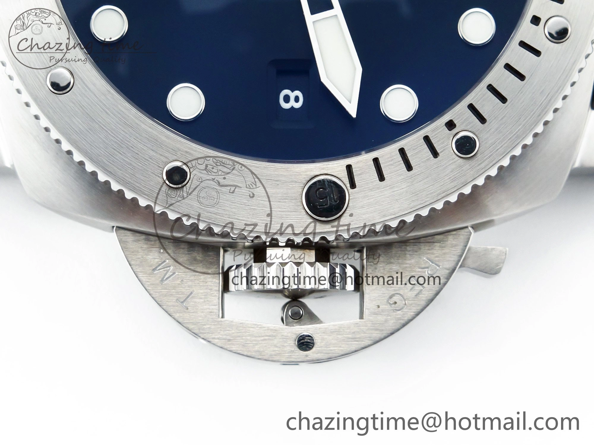 PAM1229 V SS TTF 1:1 Best Edition on Black Rubber Strap P900