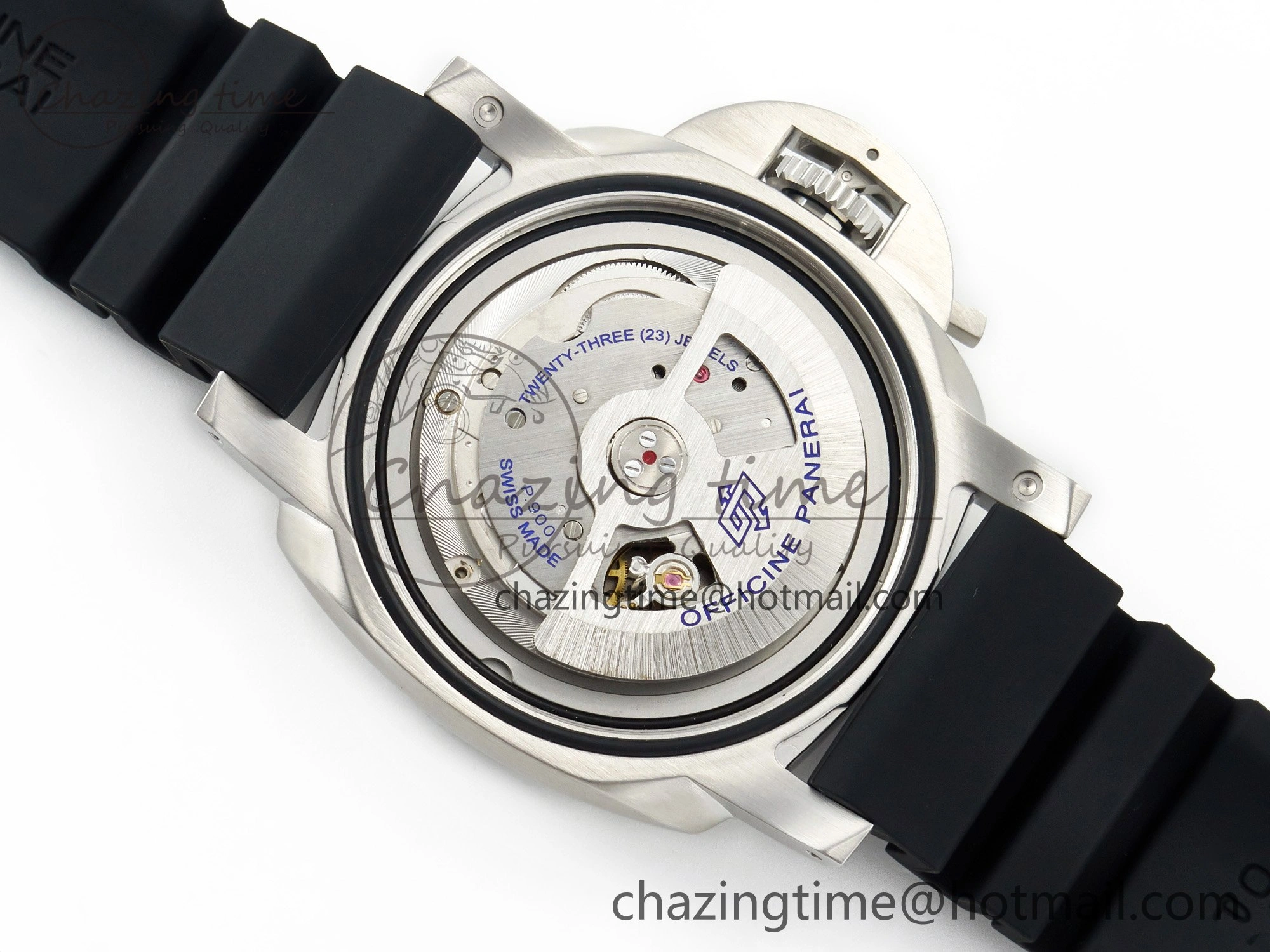 PAM1229 V SS TTF 1:1 Best Edition on Black Rubber Strap P900