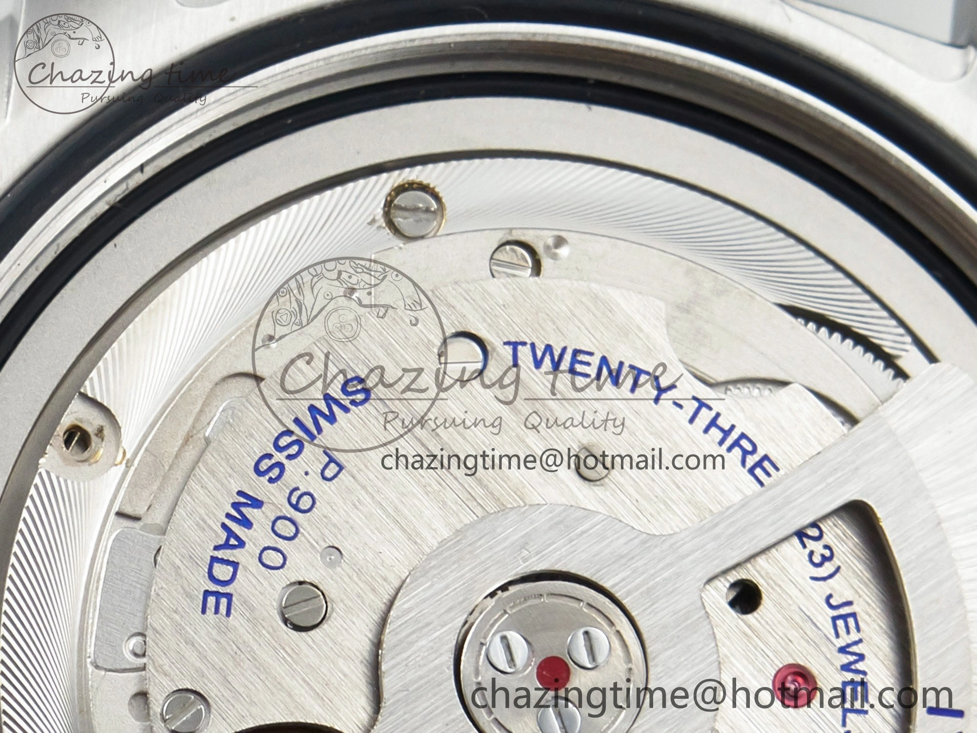 PAM1229 V SS TTF 1:1 Best Edition on Black Rubber Strap P900