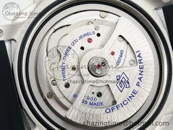 PAM1229 V SS TTF 1:1 Best Edition on Black Rubber Strap P900