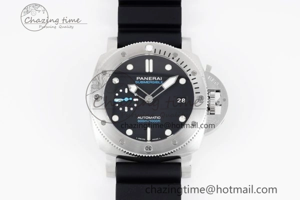 PAM1229 Y SBF 1:1 Best Edition Black Dial on Black Rubber Strap P900