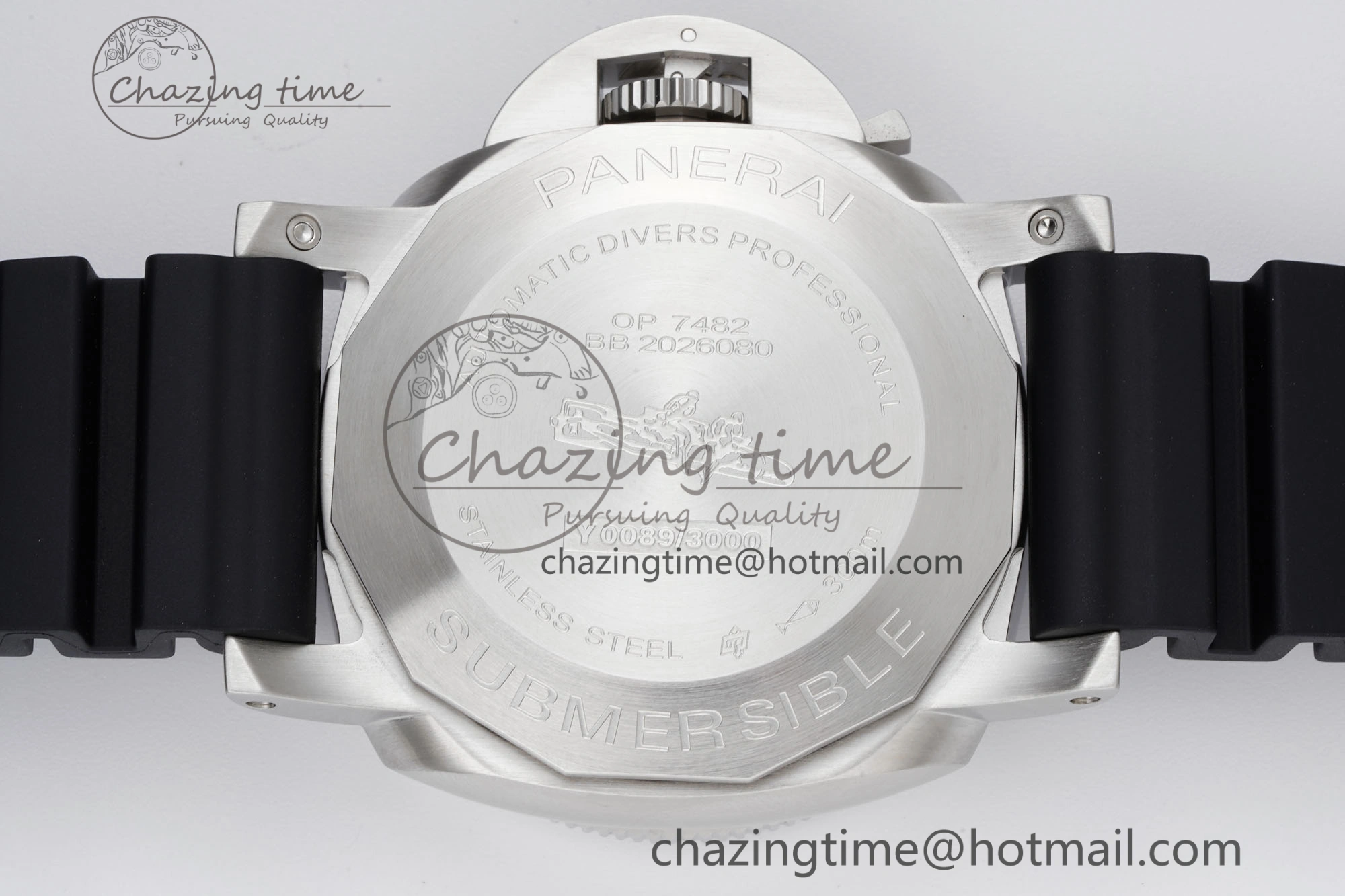 PAM1229 Y SBF 1:1 Best Edition Black Dial on Black Rubber Strap P900