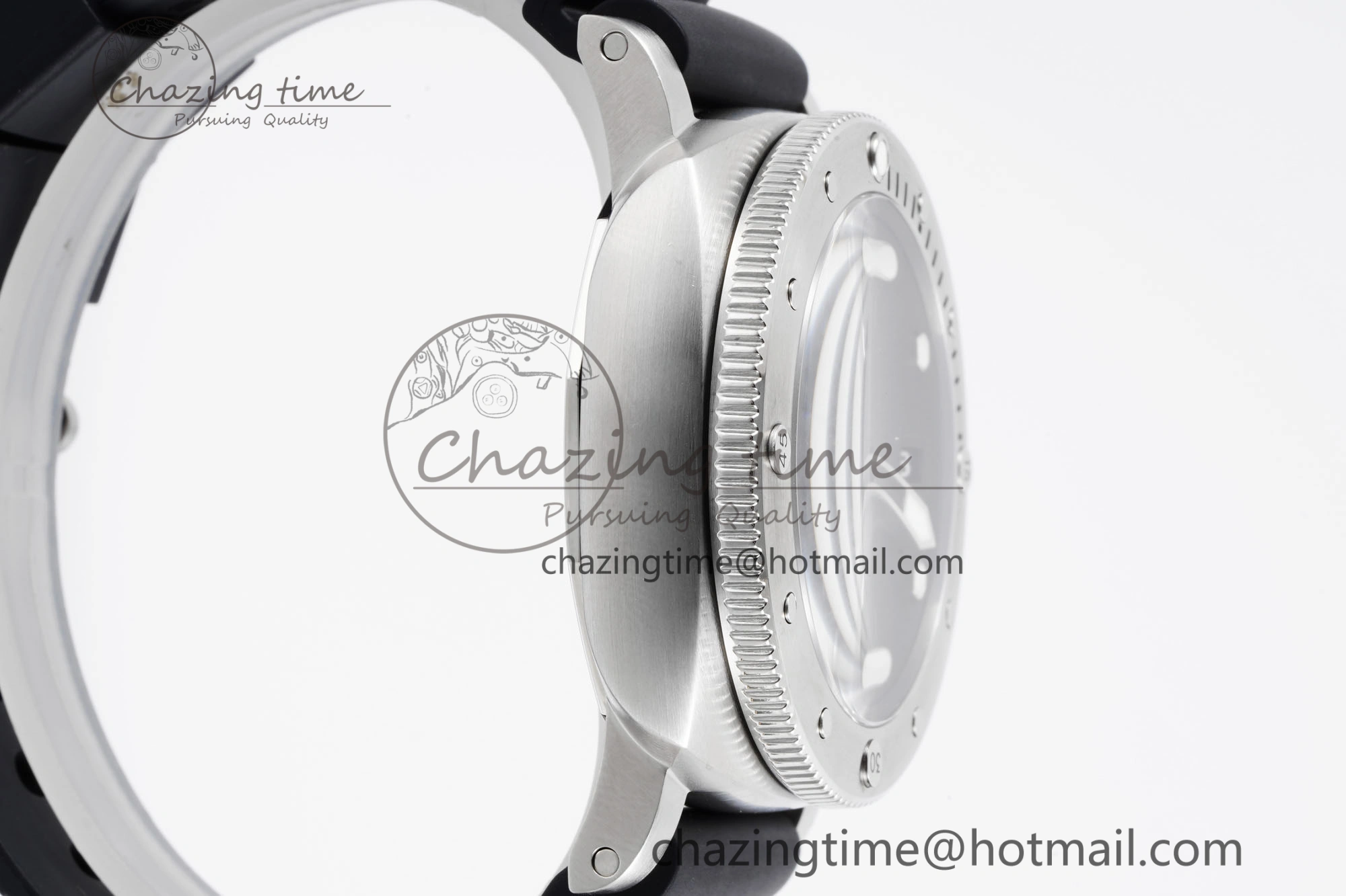 PAM1229 Y SBF 1:1 Best Edition Black Dial on Black Rubber Strap P900