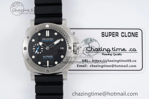 PAM1229 Y SBF 1:1 Best Edition Black Dial on Black Rubber Strap P900