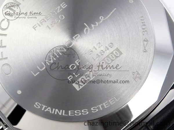 PAM1250 Luminor Due 42mm VSF Best Edition Grey Dial on Leather Strap P900 Clone