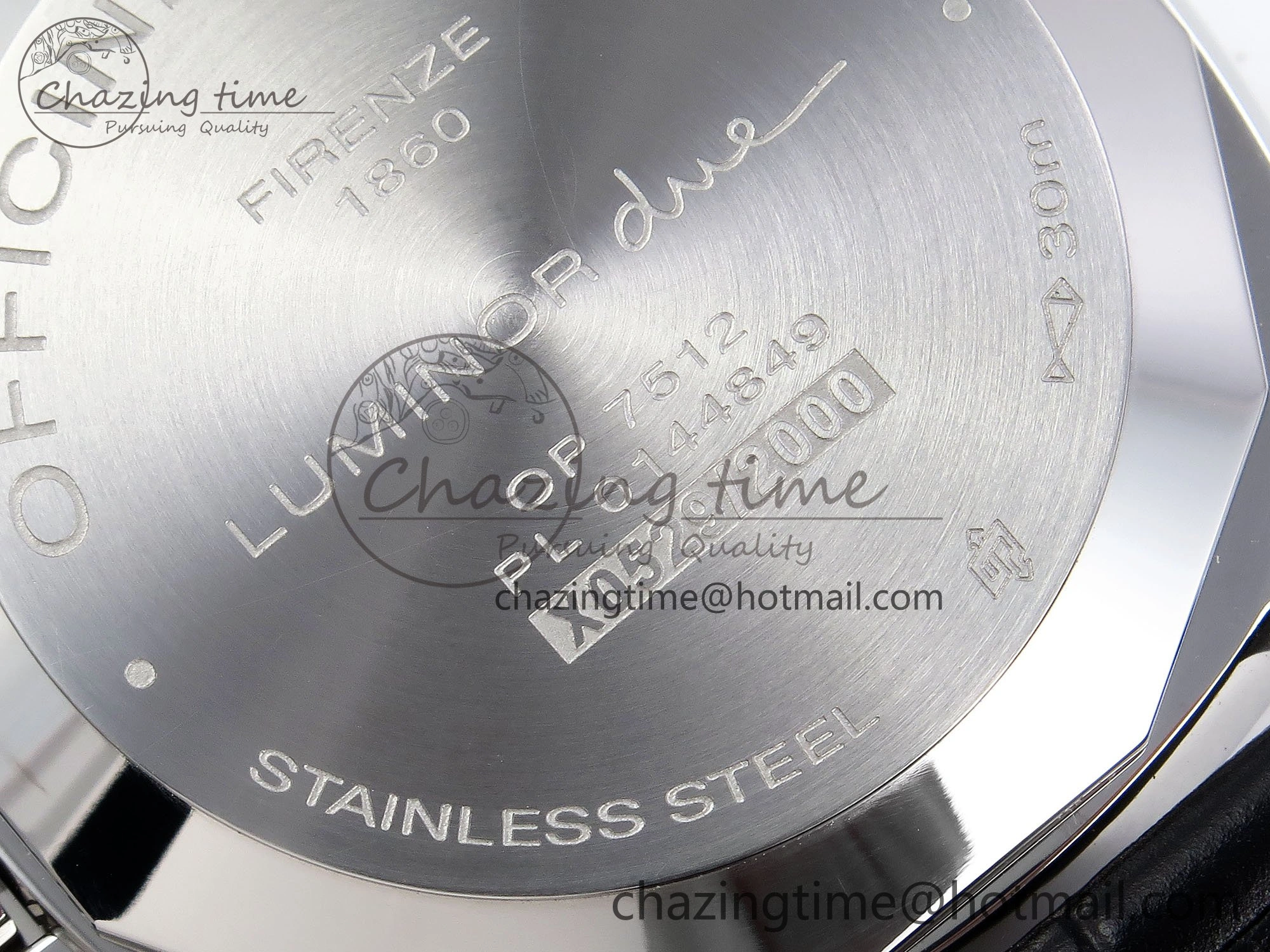 PAM1250 Luminor Due 42mm VSF Best Edition Grey Dial on Leather Strap P900 Clone