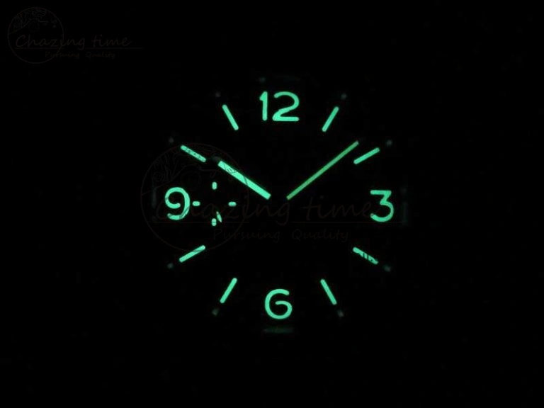 PAM127 E Noob 1:1 Best Edition On Brown Leather Strap A6497 With Y-Incabloc
