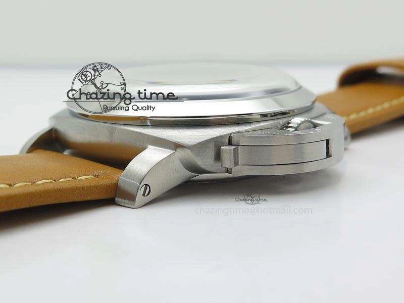 PAM127 E V6F 1:1 Best Edition On Brown Leather Strap A6497 With Y-Incabloc V2