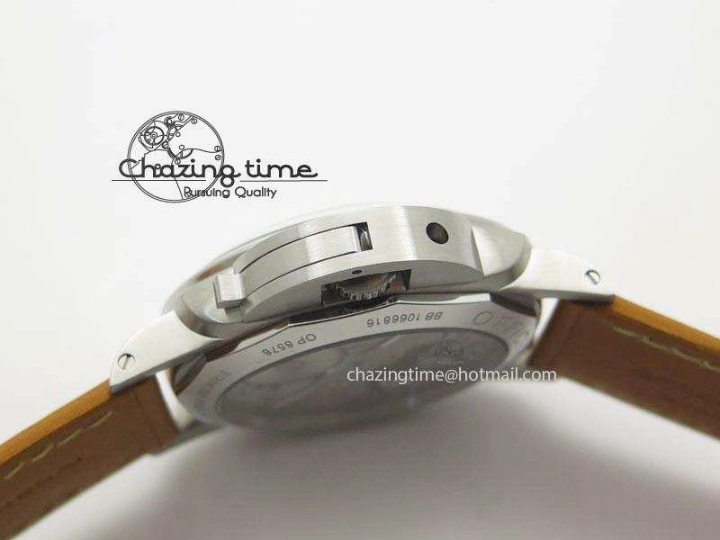 PAM127 E V6F 1:1 Best Edition On Brown Leather Strap A6497 With Y-Incabloc V2