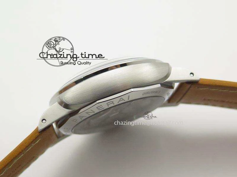 PAM127 E V6F 1:1 Best Edition On Brown Leather Strap A6497 With Y-Incabloc V2