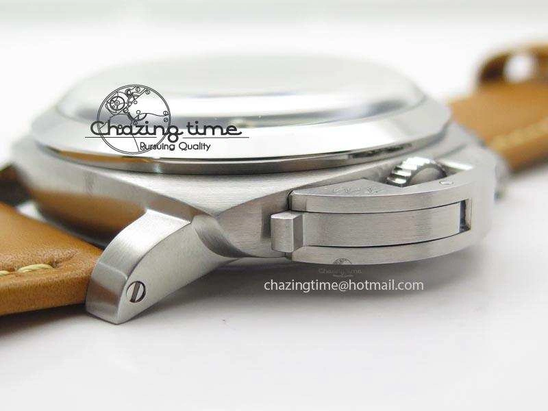 PAM127 E V6F 1:1 Best Edition On Brown Leather Strap A6497 With Y-Incabloc V2