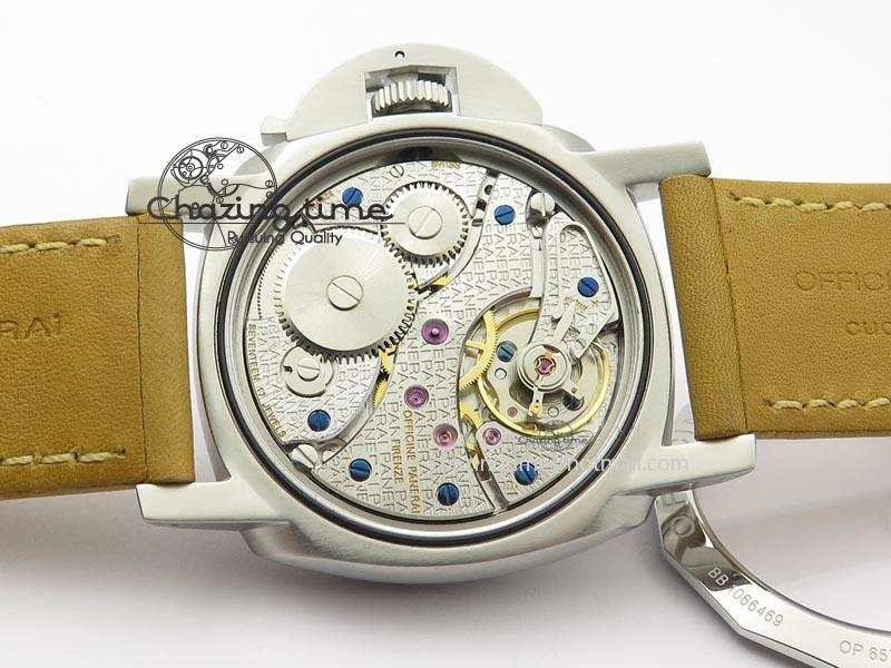 PAM127 E V6F 1:1 Best Edition On Brown Leather Strap A6497 With Y-Incabloc V2