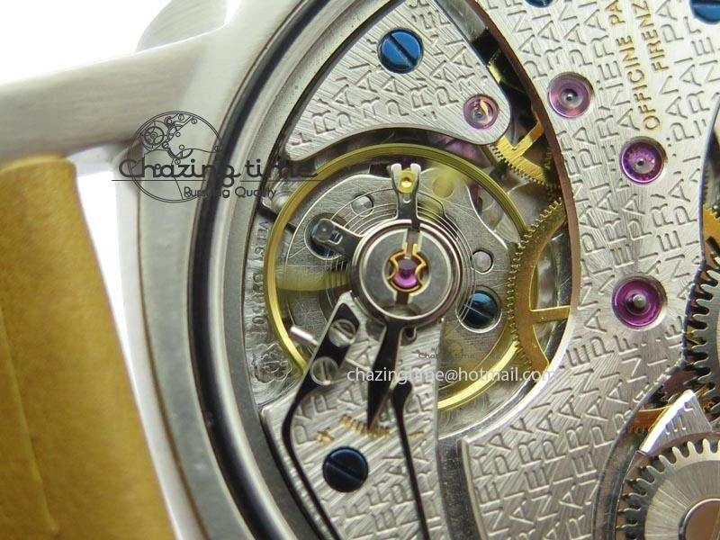 PAM127 E V6F 1:1 Best Edition On Brown Leather Strap A6497 With Y-Incabloc V2