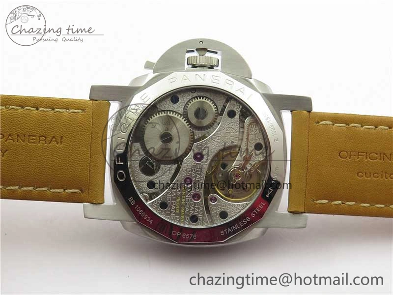 PAM127 E XF 1:1 Best Edition On Brown Leather Strap A6497 ( Free Strap)