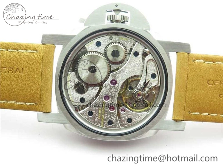 PAM127 E XF 1:1 Best Edition On Brown Leather Strap A6497 ( Free Strap)