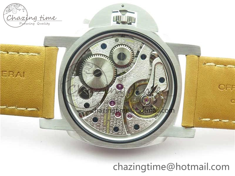 PAM127 E XF 1:1 Best Edition On Brown Leather Strap A6497 ( Free Strap)